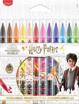 12 feutres coloriage Harry Potter - personnages magiques