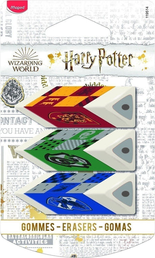 3 gommes Harry Potter – précision & confort