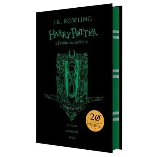 Harry Potter à l'école des Sorciers - Edition 20 ans Serpentard - La ...