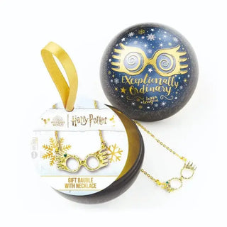 Boule De Noël Avec Collier Luna Lovegood La Boutique Aux 2 Balais