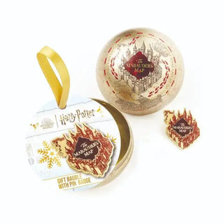 Boule De Noël Avec Pin’s Maraudeur La Boutique Aux 2 Balais
