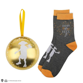 Boule De Noël Dobby Avec Chaussettes La Boutique Aux 2 Balais