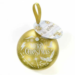 Boule De Noël + Porte-clés Noel Harry Potter La Boutique Aux 2 Balais