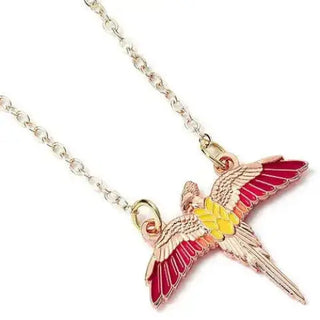 Collier Pendentif Fumseck - Harry Potter La Boutique Aux 2 Balais