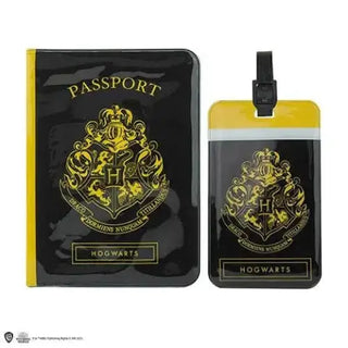 Couverture De Passeport Et Porte-étiquette Poudlard Hogwarts La Boutique Aux 2 Balais