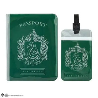 Couverture De Passeport Et Porte-étiquette Serpentard La Boutique Aux 2 Balais