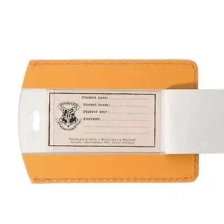 Couverture Passeport + Etiquette Bagage Poufsouffle La Boutique Aux 2 Balais