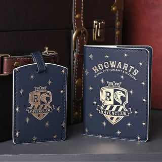 Couverture Passeport + Etiquette Bagage Serdaigle La Boutique Aux 2 Balais