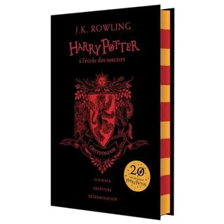 Harry Potter à L’école Des Sorciers - Edition 20 Ans Gryffondor Livre Tome 1 La Boutique Aux 2 Balais