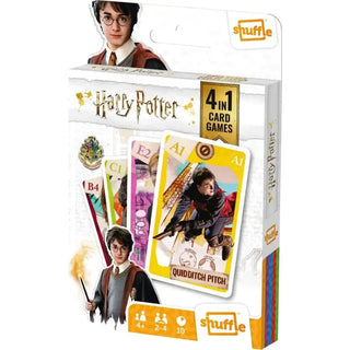 Jeu De Cartes 4 En 1 Harry Potter La Boutique Aux 2 Balais