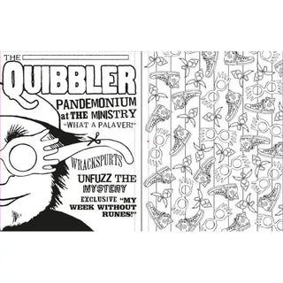 Livre De Coloriage Harry Potter Coloriages La Boutique Aux 2 Balais