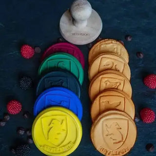 Lot De 5 Tampons Silicone Pour Cookies - Harry Potter La Boutique Aux 2 Balais