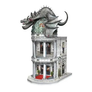 Puzzle 3d Banque Gringotts Gringott La Boutique Aux 2 Balais