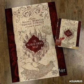 Puzzle Carte Du Maraudeur 1000 Pièces Puzzel La Boutique Aux 2 Balais