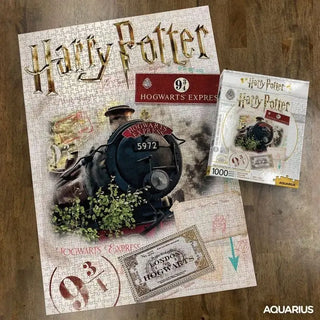 Puzzle Ticket Hogwarts Express Harry Potter 1000p La Boutique Aux 2 Balais