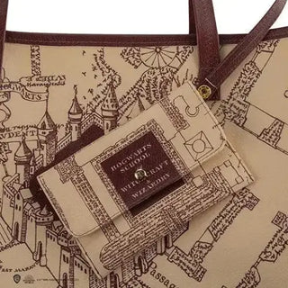 Sac Cabas Carte Du Maraudeur La Boutique Aux 2 Balais