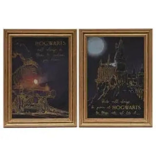 Set 2 Cadres Hogwarts La Boutique Aux Balais