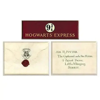 Set De 3 Magnets - Lettre D’acceptation Magnet Harry Potter La Boutique Aux 2 Balais