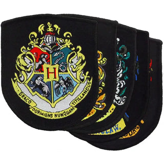 Set De 5 Ecussons Thermocollant Harry Potter La Boutique Aux 2 Balais