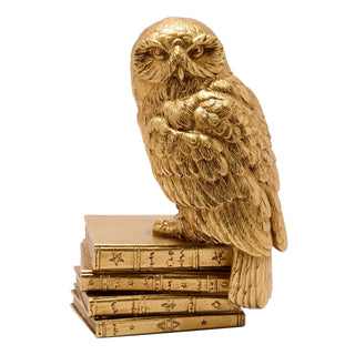 Figurine Dorée Hedwige 20 cm – Harry Potter