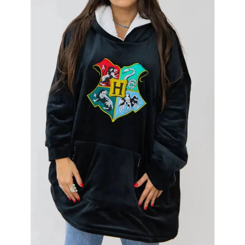 Sweat Plaid Harry Potter La boutique Aux 2 Balais