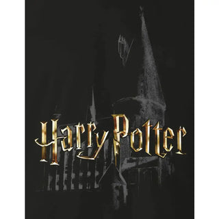 T-shirt Chateau De Poudlard Noir La Boutique Aux 2 Balais