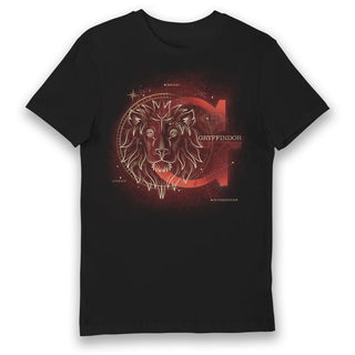 T-shirt Gryffondor Glow in the Dark - Adulte Unisexe