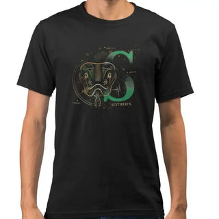 Tee-shirt Serpentard Noir T-shirt La Boutique Aux 2 Balais