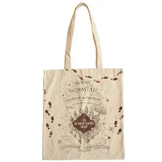 Tote Bag Carte Du Maraudeur La Boutique Aux 2 Balais