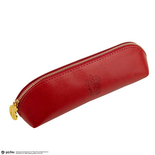 Trousse Gryffondor Harry Potter en similicuir rouge élégant