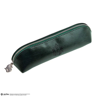 Trousse Serpentard Harry Potter en similicuir vert élégant