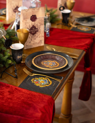 20 Serviettes Harry Potter 33×33?cm – Motif Maison Poudlard -  La boutique Aux 2 Balais