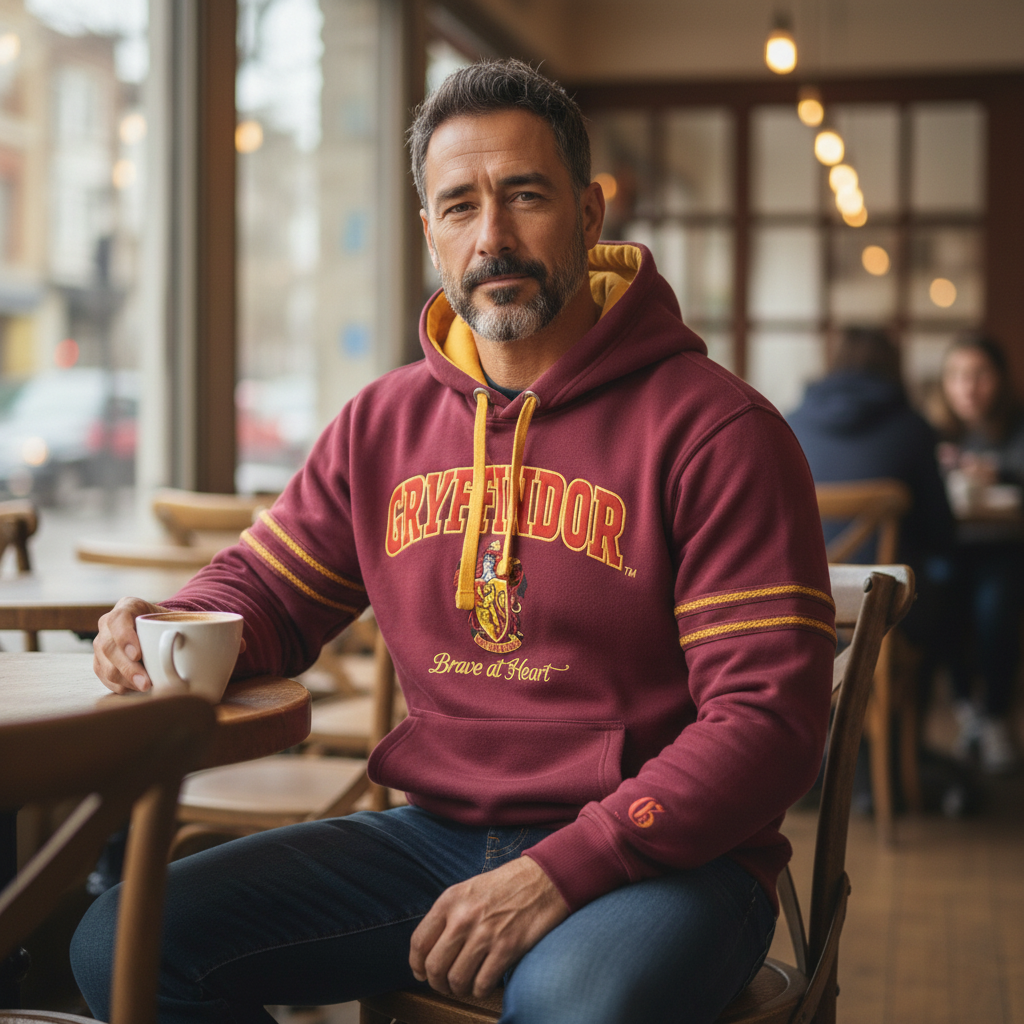 Sweat-shirt à capuche Gryffondor Edition Signature