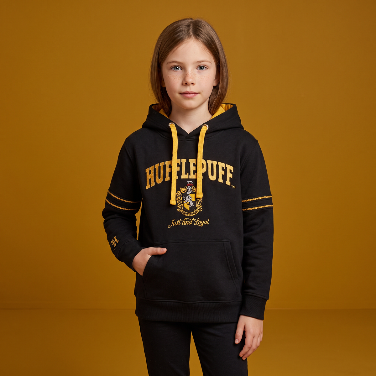 Sweat-shirt à capuche Poufsouffle Edition Signature