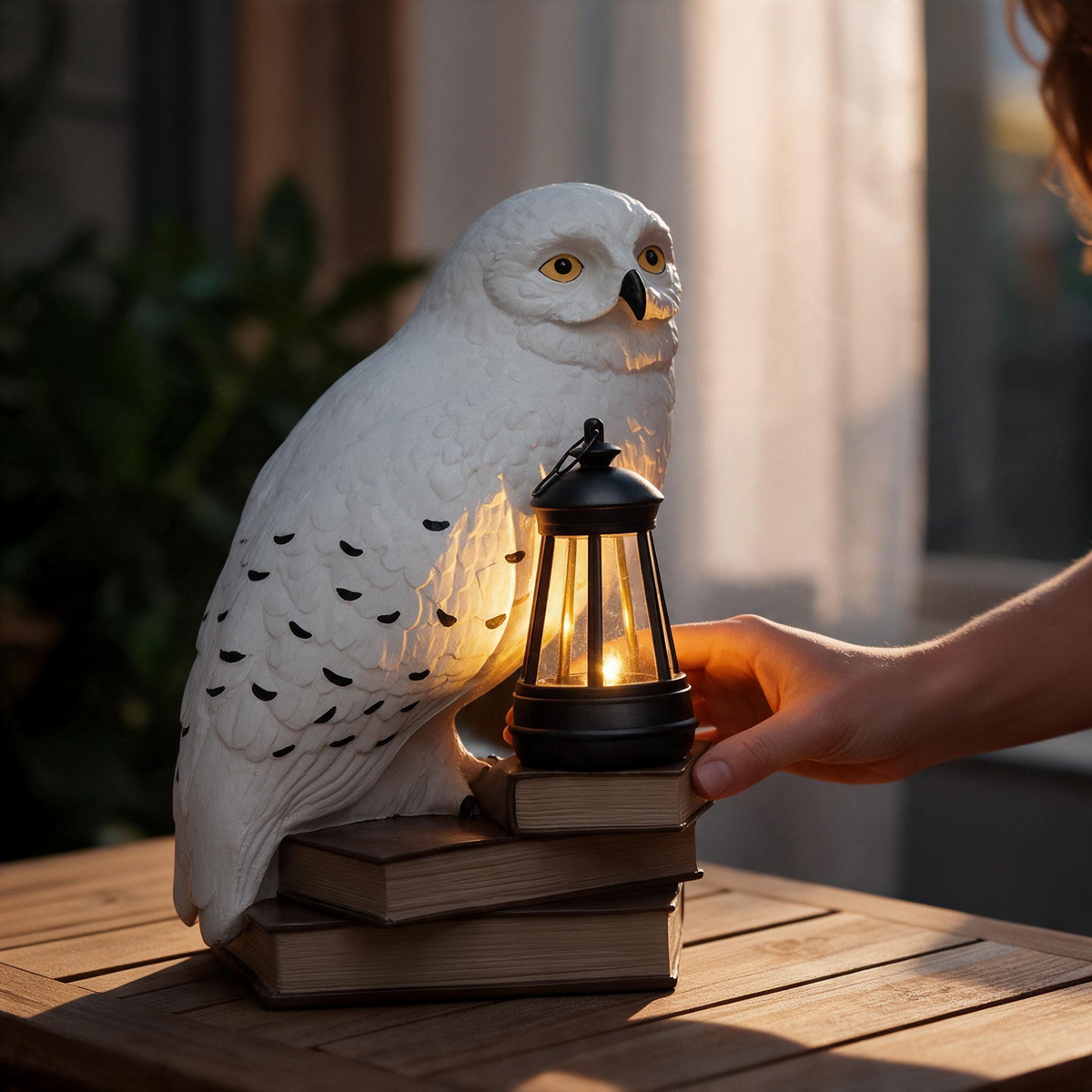 Hedwige - Lampe Solaire Extérieure LunaGlo 26.3cm
