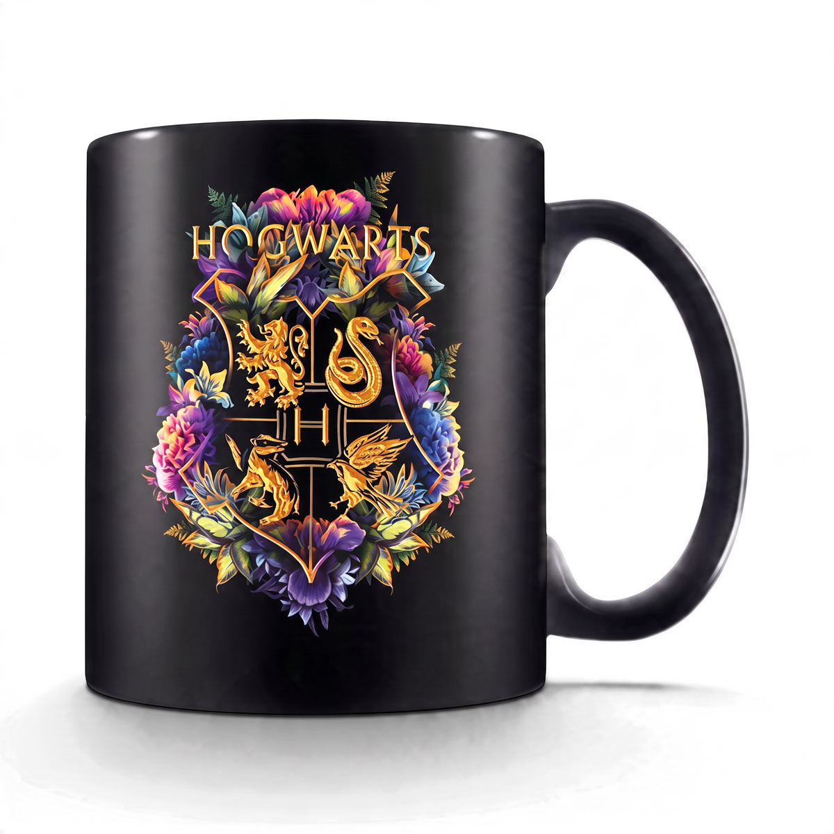 Mug Hogwarts noir
