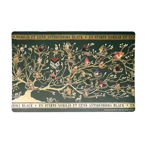 4 Sets de Table Famille Black – Harry Potter -  La boutique Aux 2 Balais