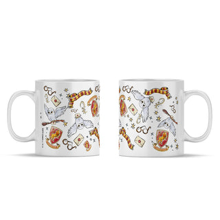 Mug Accio Hedwige Gryffondor 330ml