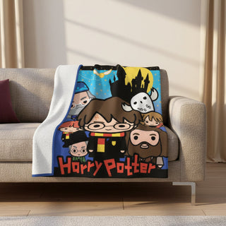 Plaid Polaire Harry Potter 100x140 cm -  La boutique Aux 2 Balais