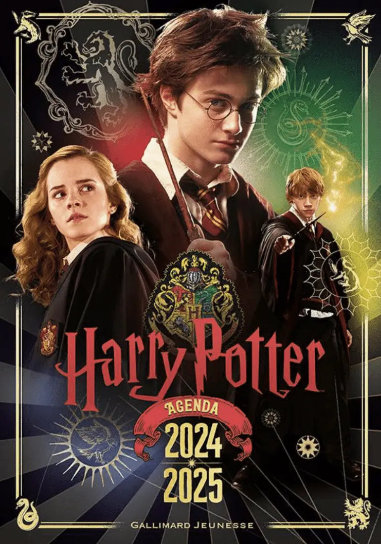 Agenda Officiel Harry Potter 2024-2025 -  La boutique Aux 2 Balais