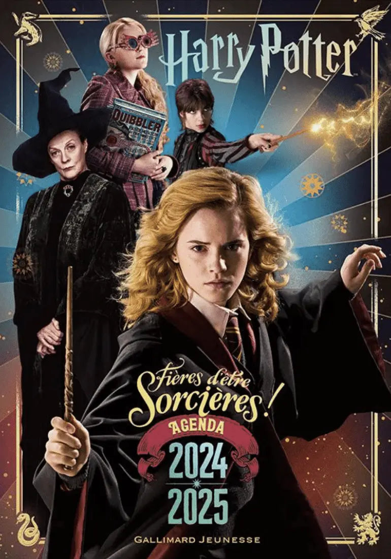 Agenda Officiel Harry Potter 20242025 Fière D'être Une Sorcière -  La boutique Aux 2 Balais