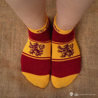 Set 3 Paires de Socquettes Gryffondor Harry Potter Taille 35-45