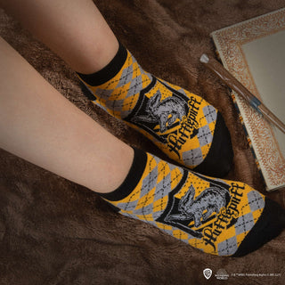 Set 3 Paires de Socquettes Poufsouffle Harry Potter Taille 35-45