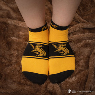 Set 3 Paires de Socquettes Poufsouffle Harry Potter Taille 35-45