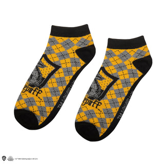 Set 3 Paires de Socquettes Poufsouffle Harry Potter Taille 35-45