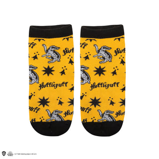 Set 3 Paires de Socquettes Poufsouffle Harry Potter Taille 35-45