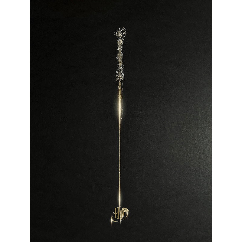 Artprint La Baguette Harry Potter 30x40 cm -  La boutique Aux 2 Balais