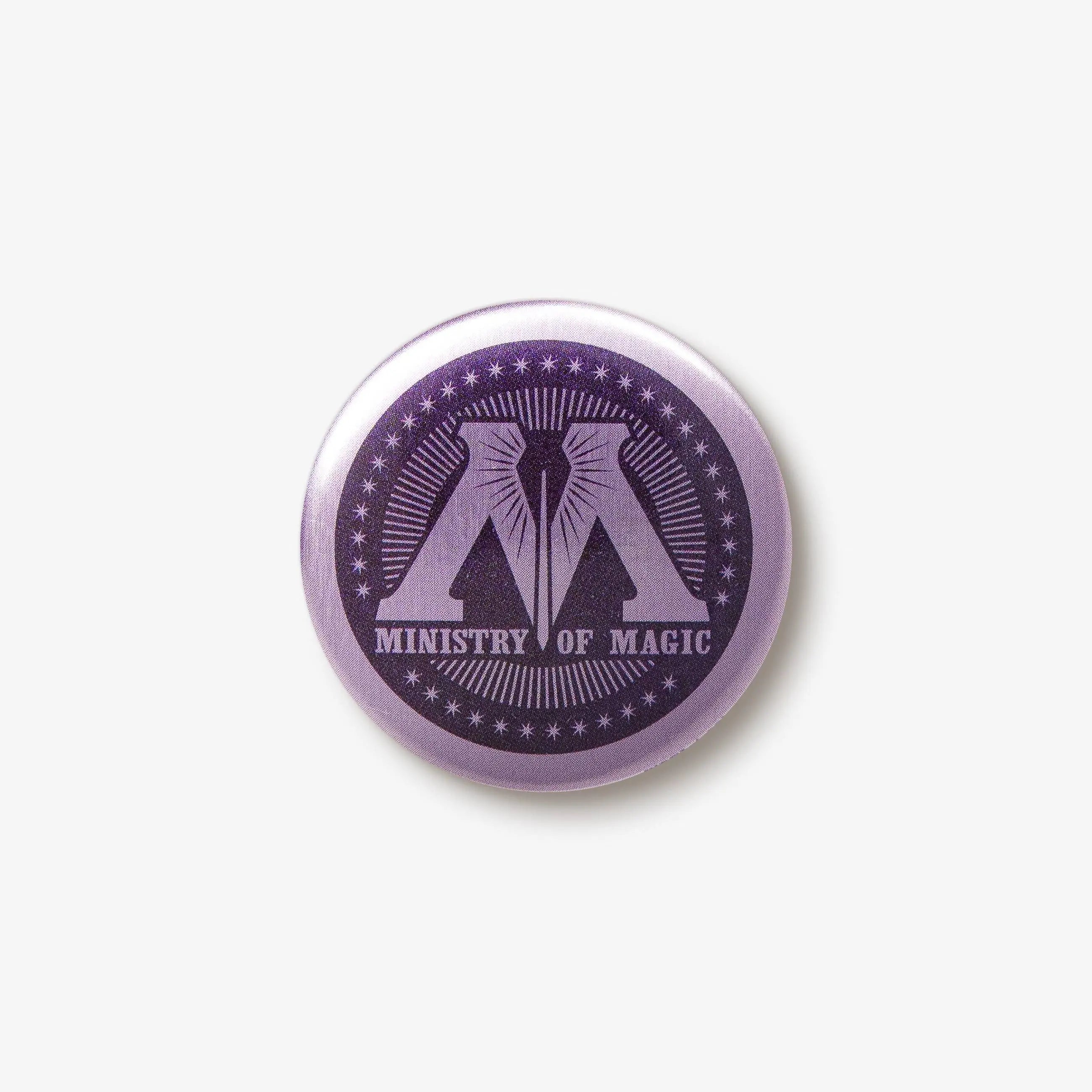 Badge Harry Potter MinaLima - Ministère de la Magie
