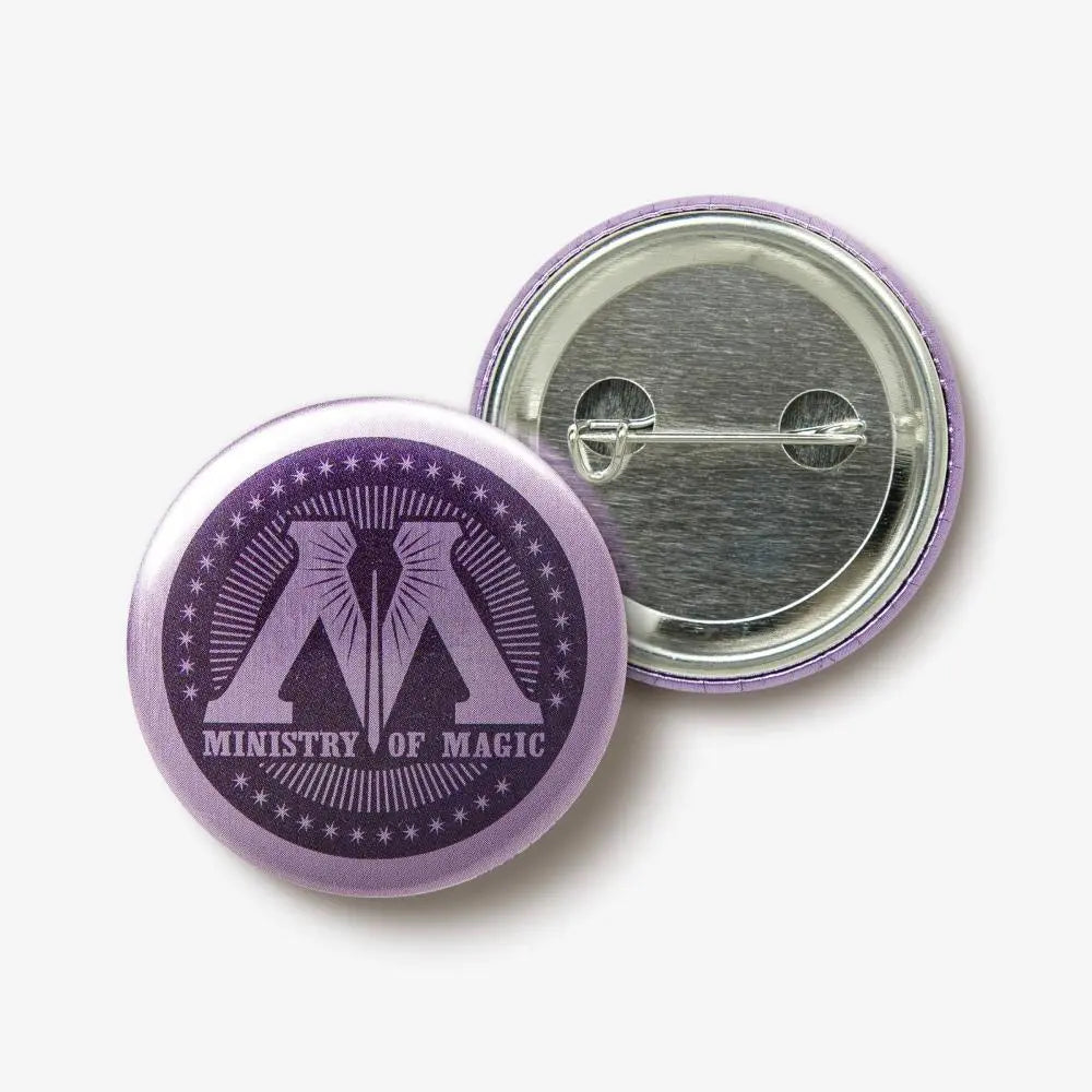 Badge Métallique Ministère de la Magie - MinaLima