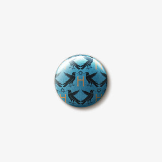 Badge Motif Serdaigle Les Animaux Fantastiques -  La boutique Aux 2 Balais